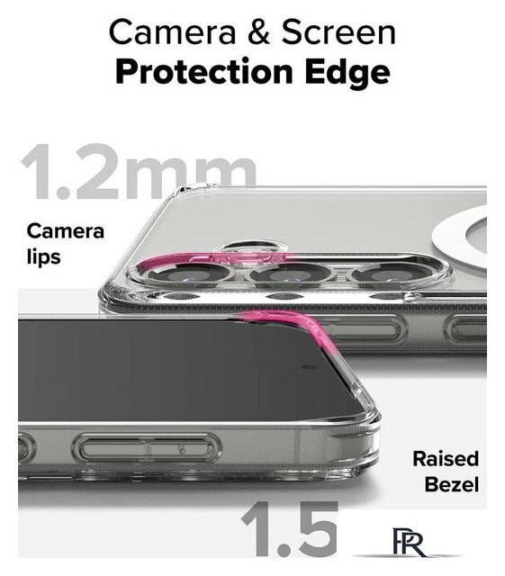 Чехол для телефона Ringke Fusion Magnetic для Galaxy S25 Clear - Изображение №8 — Интернет-магазин ПроЗаказ