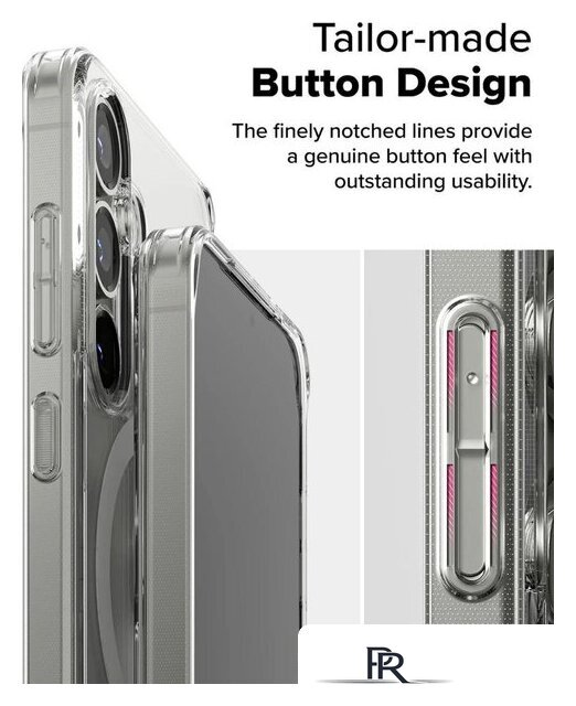 Чехол для телефона Ringke Fusion Magnetic для Galaxy S25 Clear - Изображение №10 — Интернет-магазин ПроЗаказ