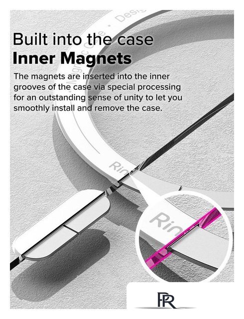 Чехол для телефона Ringke Fusion Magnetic для Galaxy S25 Clear - Изображение №5 — Интернет-магазин ПроЗаказ