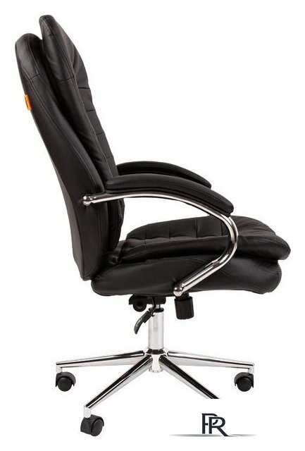 Офисное кресло CHAIRMAN 795 N (кожа, черный) - Изображение №3 — Интернет-магазин ПроЗаказ