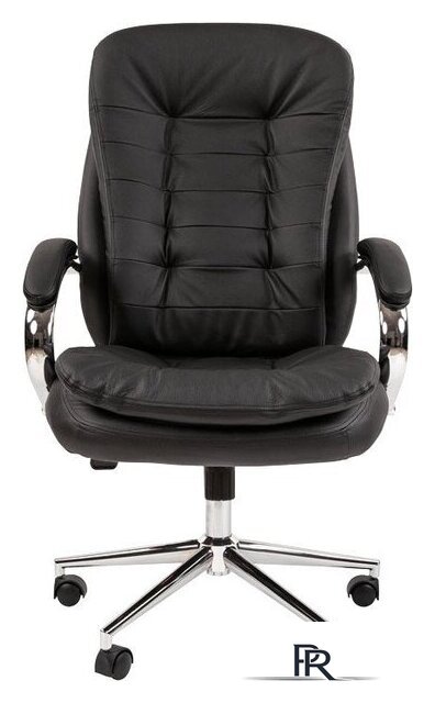 Офисное кресло CHAIRMAN 795 N (кожа, черный) - Изображение №6 — Интернет-магазин ПроЗаказ