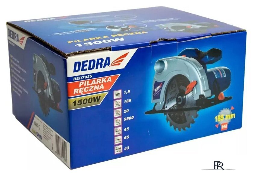 Дисковая (циркулярная) пила Dedra DED7925 - Изображение №19 — Интернет-магазин ПроЗаказ