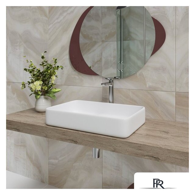 Умывальник Lauter 21842 + клапан 21190W + сифон 21635W (белый матовый) - Изображение №11 — Интернет-магазин ПроЗаказ