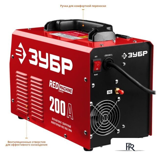 Сварочный инвертор Зубр ПС-200 - Изображение №4 — Интернет-магазин ПроЗаказ