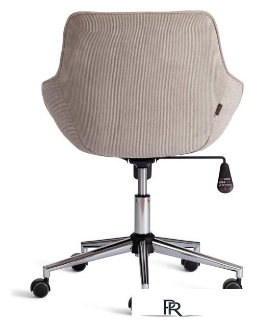 Офисное кресло TetChair Dublin хром/вельвет (серый) - Изображение №12 — Интернет-магазин ПроЗаказ