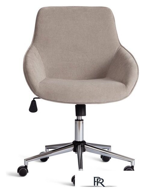 Офисное кресло TetChair Dublin хром/вельвет (серый) - Изображение №9 — Интернет-магазин ПроЗаказ