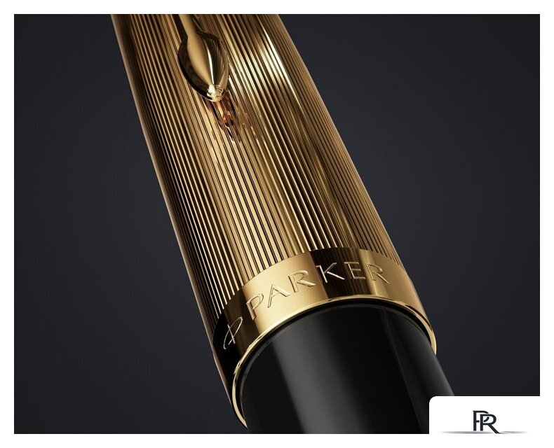 Ручка шариковая Parker 51 Deluxe Black GT 2123513 - Изображение №3 — Интернет-магазин ПроЗаказ