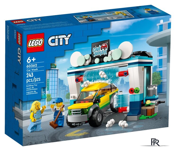 Конструктор LEGO City 60362 Автомойка - Изображение №1 — Интернет-магазин ПроЗаказ
