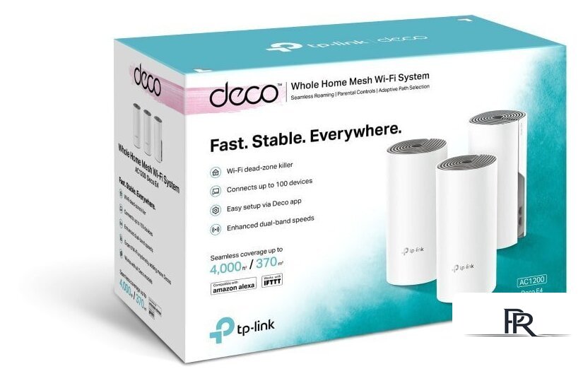 Wi-Fi система TP-Link Deco E4 (3 шт.) - Изображение №5 — Интернет-магазин ПроЗаказ