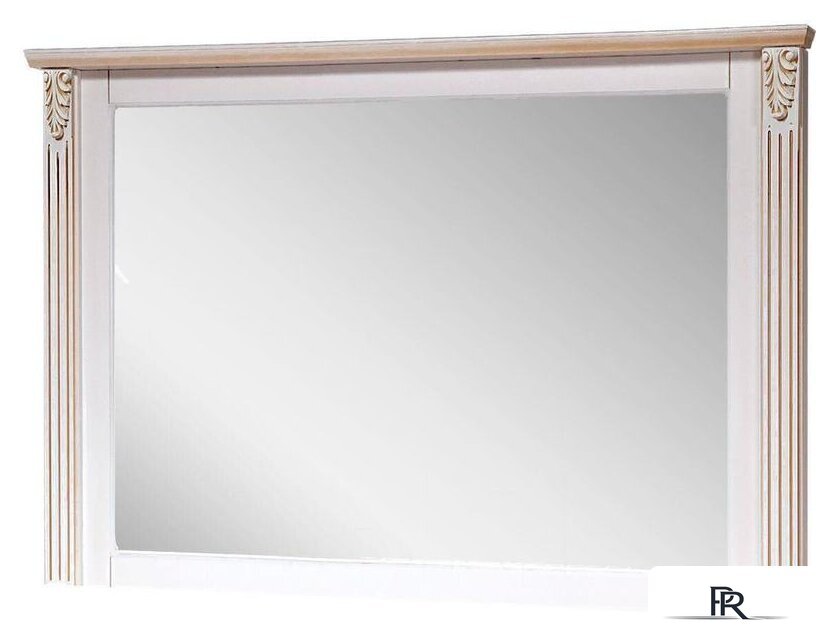 Зеркало ФорестДекоГрупп Бьянка ГН010-12 (белый) - Изображение №1 — Интернет-магазин ПроЗаказ