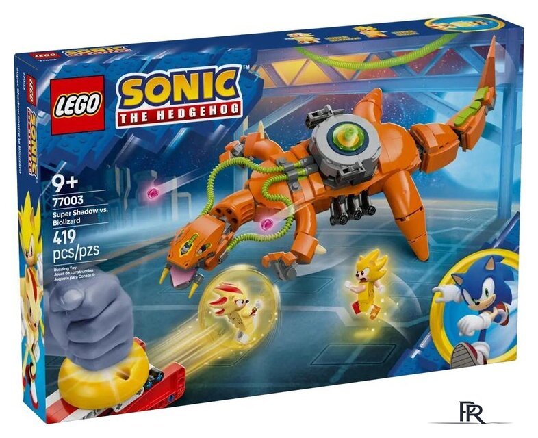 Конструктор LEGO Sonic 77003 Супер Шедоу против Биолизарда - Изображение №1 — Интернет-магазин ПроЗаказ