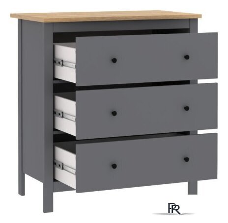 Комод Mio Tesoro Сага 2.08.02.020.15 (серый/ясень) - Изображение №2 — Интернет-магазин ПроЗаказ