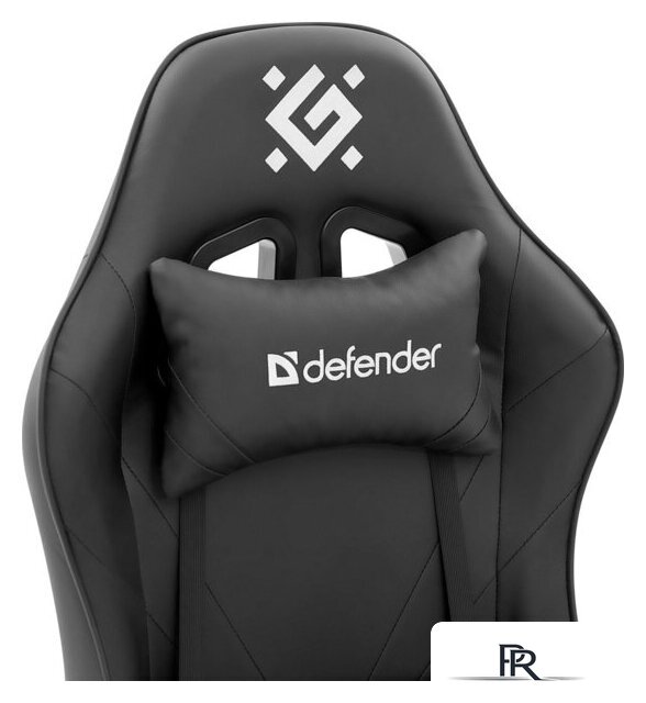 Игровое (геймерское) кресло Defender Lanid (черный) - Изображение №6 — Интернет-магазин ПроЗаказ