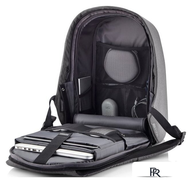 Городской рюкзак XD Design Bobby Hero Regular (серый) - Изображение №12 — Интернет-магазин ПроЗаказ