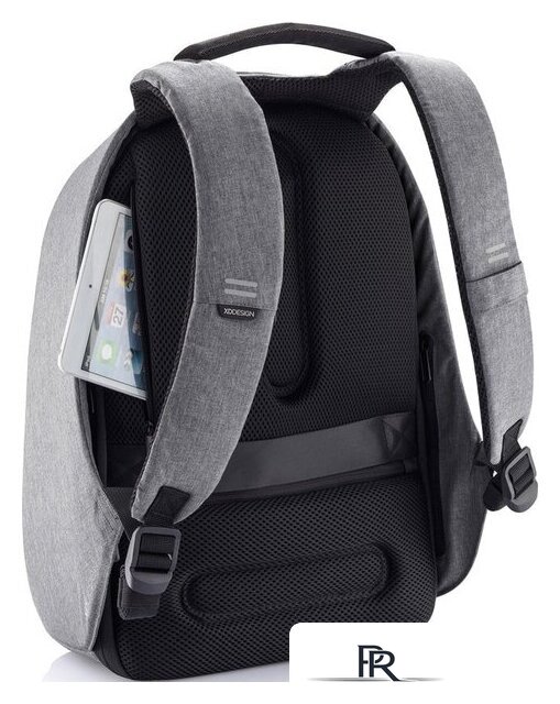 Городской рюкзак XD Design Bobby Hero Regular (серый) - Изображение №7 — Интернет-магазин ПроЗаказ