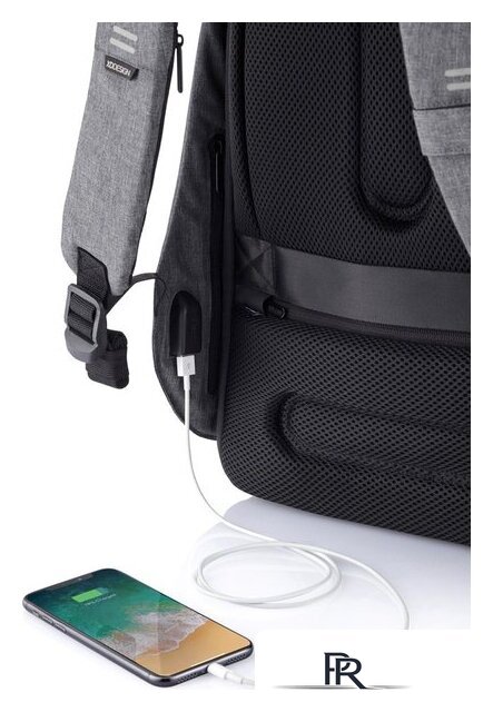 Городской рюкзак XD Design Bobby Hero Regular (серый) - Изображение №19 — Интернет-магазин ПроЗаказ