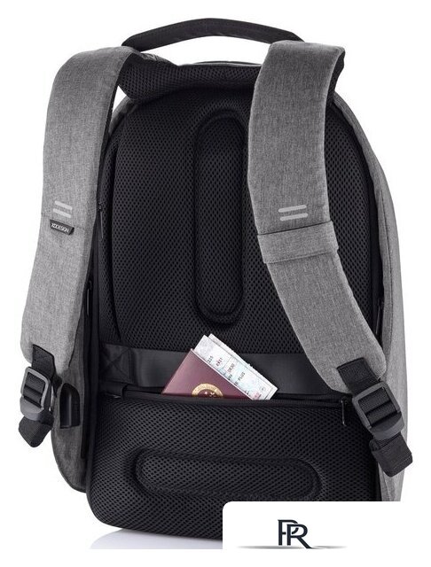 Городской рюкзак XD Design Bobby Hero Regular (серый) - Изображение №8 — Интернет-магазин ПроЗаказ