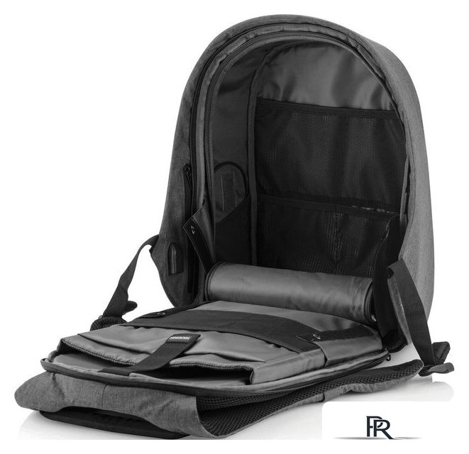 Городской рюкзак XD Design Bobby Hero Regular (серый) - Изображение №10 — Интернет-магазин ПроЗаказ