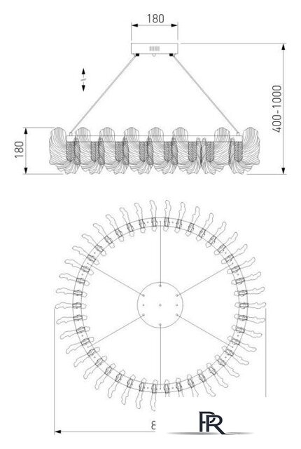 Подвесная люстра Bogate's 90375/1 - Изображение №6 — Интернет-магазин ПроЗаказ