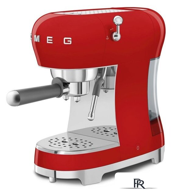 Рожковая кофеварка Smeg ECF02RDEU - Изображение №4 — Интернет-магазин ПроЗаказ