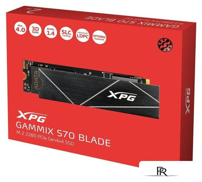 SSD ADATA XPG GAMMIX S70 Blade 8TB AGAMMIXS70B-8000G-CS - Изображение №6 — Интернет-магазин ПроЗаказ