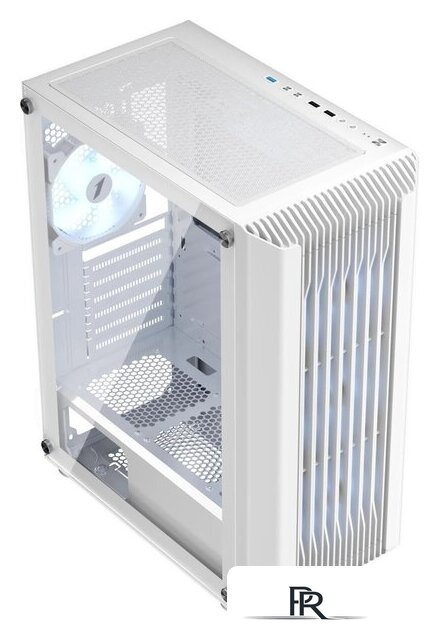 Корпус 1stPlayer Bullet Hunter H6 ARGB (белый) - Изображение №2 — Интернет-магазин ПроЗаказ