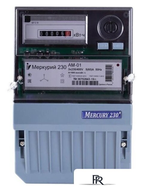 Счетчик электроэнергии Инкотекс Меркурий 230 AM-03 - Изображение №1 — Интернет-магазин ПроЗаказ