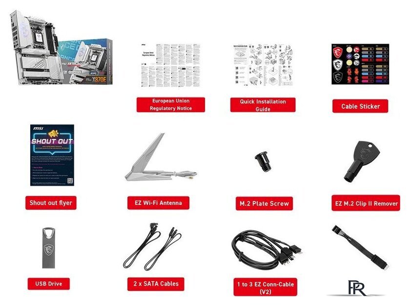 Материнская плата MSI MPG X870E Edge TI WiFi - Изображение №2 — Интернет-магазин ПроЗаказ