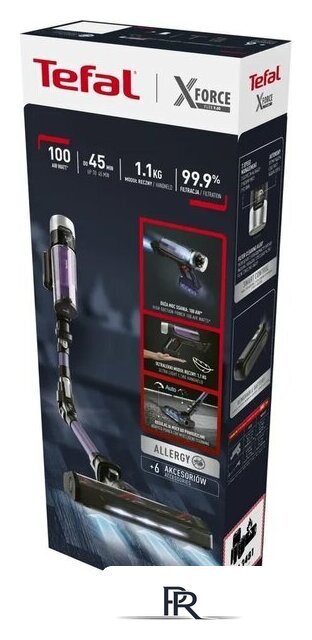 Пылесос Tefal X-Force Flex 9.60 Allergy TY2039WO - Изображение №9 — Интернет-магазин ПроЗаказ