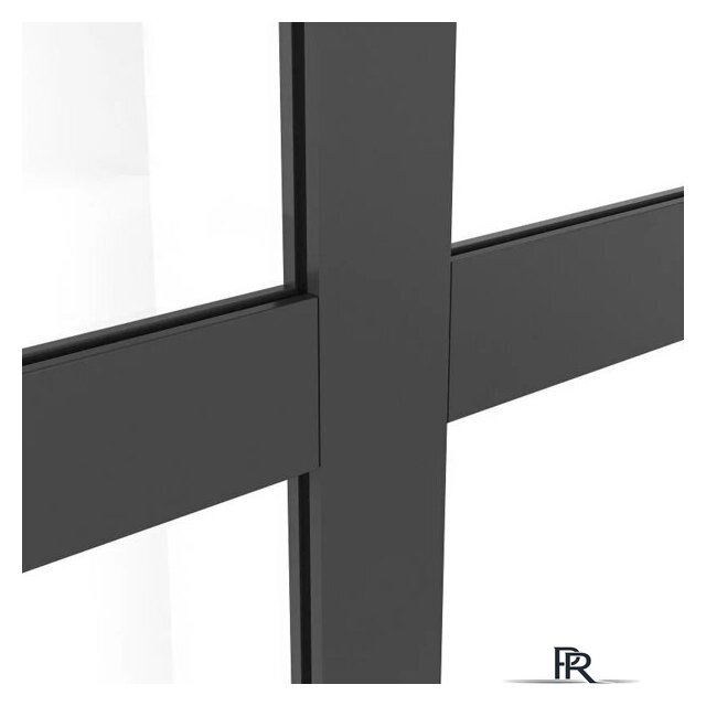 Душевая стенка Niagara NG-686-12BLACK 120x195 (черный матовый/прозрачное стекло) - Изображение №6 — Интернет-магазин ПроЗаказ