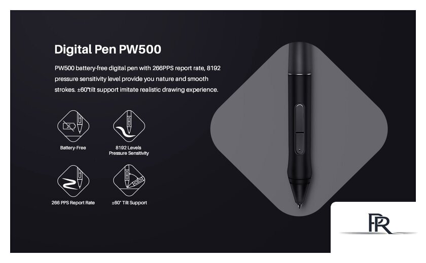 Графический планшет Huion Inspiroy Dial Q620M - Изображение №9 — Интернет-магазин ПроЗаказ