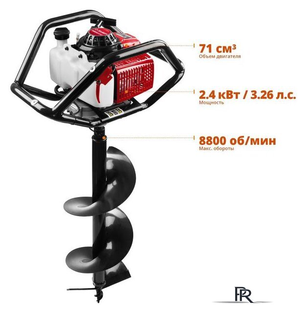 Мотобур Зубр МБ2-300 Н - Изображение №2 — Интернет-магазин ПроЗаказ