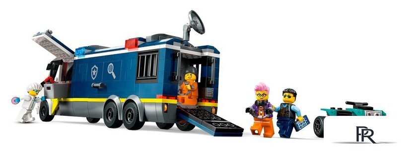 Конструктор LEGO City 60418 Полицейский мобильный грузовик для криминальной лаборатории - Изображение №4 — Интернет-магазин ПроЗаказ