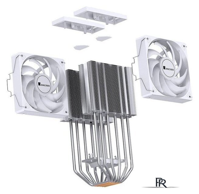 Кулер для процессора Jonsbo CR-3000E ARGB (белый) - Изображение №18 — Интернет-магазин ПроЗаказ