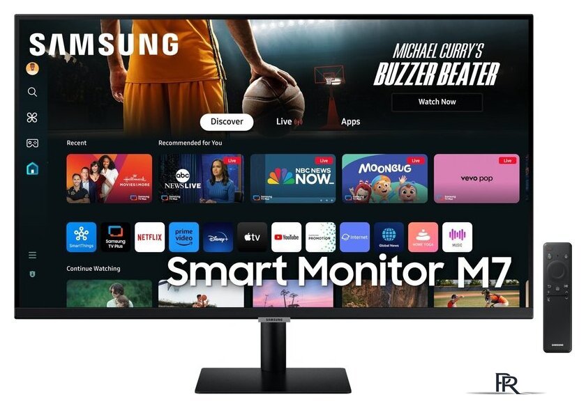 Smart монитор Samsung Smart M7 LS32DM702UUXDU - Изображение №13 — Интернет-магазин ПроЗаказ
