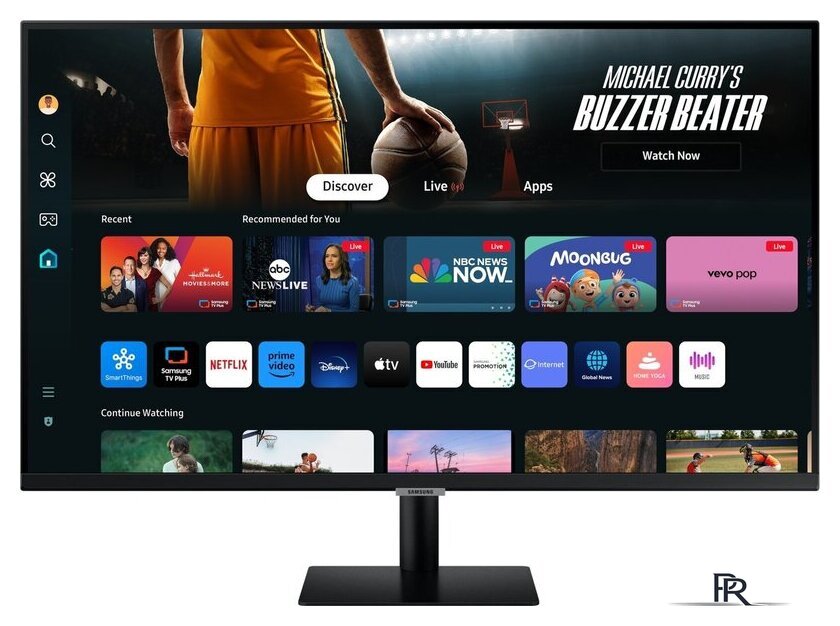 Smart монитор Samsung Smart M7 LS32DM702UUXDU - Изображение №2 — Интернет-магазин ПроЗаказ