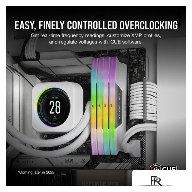 Оперативная память Corsair Vengeance RGB 2x32ГБ DDR5 6000 МГц CMH64GX5M2B6000C30W - Изображение №2 — Интернет-магазин ПроЗаказ