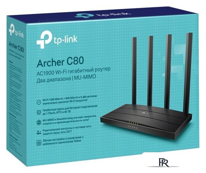 Wi-Fi роутер TP-Link Archer C80 - Изображение №4 — Интернет-магазин ПроЗаказ