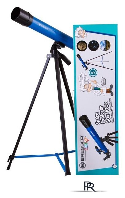 Телескоп Bresser Junior Space Explorer 45/600 AZ (синий) - Изображение №11 — Интернет-магазин ПроЗаказ