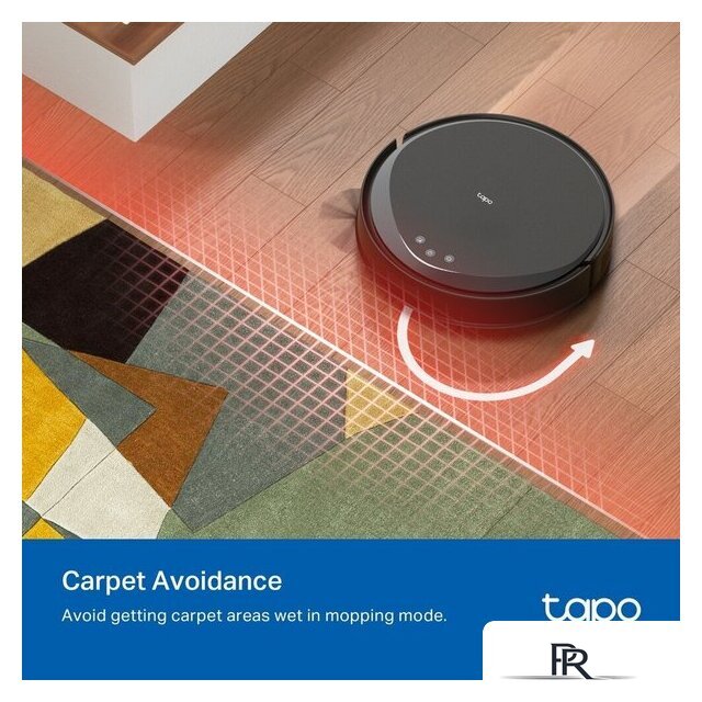 Робот-пылесос TP-Link Tapo RV20 Max (черный) - Изображение №9 — Интернет-магазин ПроЗаказ