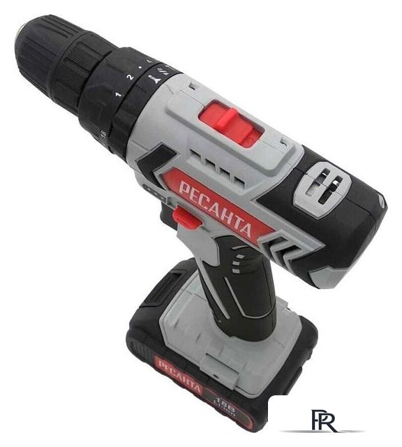 Ударная дрель-шуруповерт Ресанта ДА-18-2ЛК-У (с 2-мя АКБ, кейс) - Изображение №3 — Интернет-магазин ПроЗаказ