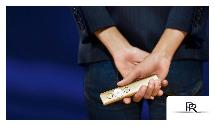 Пульт ДУ Logitech Spotlight (золотистый) - Изображение №14 — Интернет-магазин ПроЗаказ