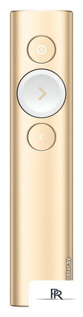 Пульт ДУ Logitech Spotlight (золотистый) - Изображение №2 — Интернет-магазин ПроЗаказ