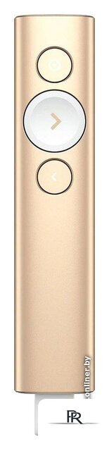 Пульт ДУ Logitech Spotlight (золотистый) - Изображение №1 — Интернет-магазин ПроЗаказ