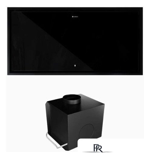 Кухонная вытяжка Globalo Novelti 100.1 Black + Turbina TW 2.1 - Изображение №2 — Интернет-магазин ПроЗаказ