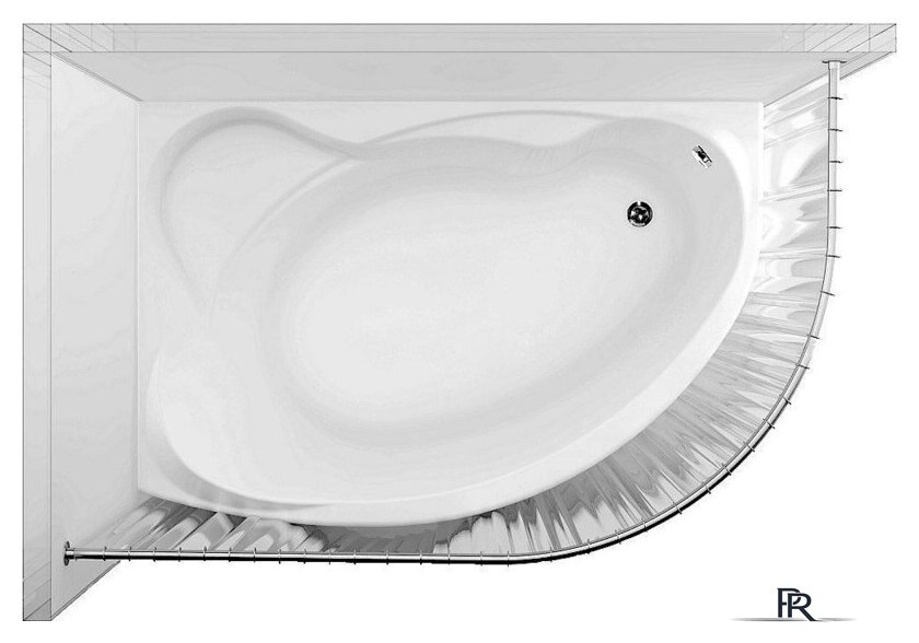 Ванна Aquanet Jersey 170x90 L (с каркасом) - Изображение №8 — Интернет-магазин ПроЗаказ