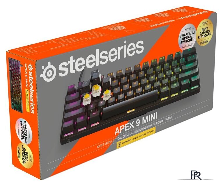 Клавиатура SteelSeries Apex 9 Mini (нет кириллицы) - Изображение №10 — Интернет-магазин ПроЗаказ