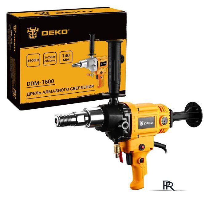 Дрель алмазного сверления Deko DDM-1600 - Изображение №1 — Интернет-магазин ПроЗаказ