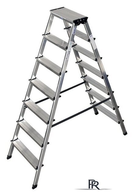 Лестница-стремянка Krause Dopplo 2х7 ступеней - Изображение №1 — Интернет-магазин ПроЗаказ