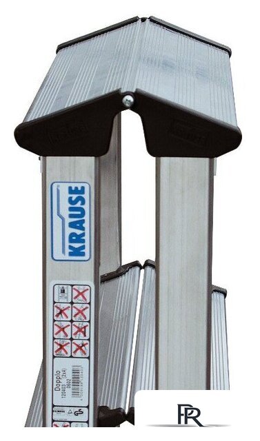 Лестница-стремянка Krause Dopplo 2х7 ступеней - Изображение №2 — Интернет-магазин ПроЗаказ